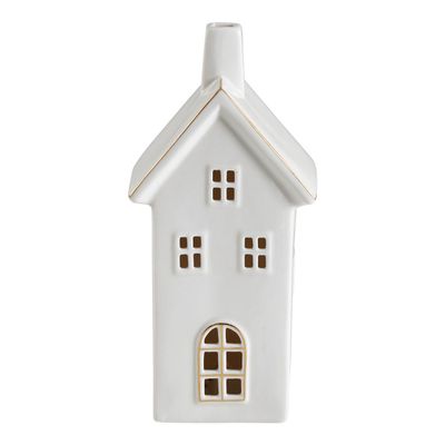 Decorative objects - Decorative LED ceramic house - Large model - MATHILDE M.