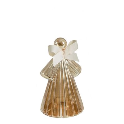 Decorative objects - Golden luminous angel - Small model - H. 15 cm - MATHILDE M.