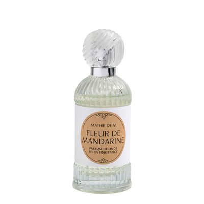 Parfums d'intérieur - Parfum de linge Les Intemporelles 75 ml - Fleur de Mandarine - MATHILDE M.