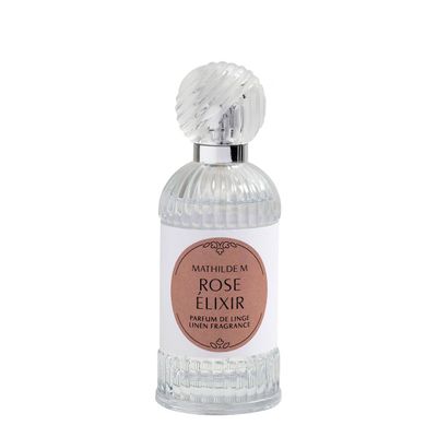 Home fragrances - Les Intemporelles linen perfume 75 ml - Rose Elixir - MATHILDE M.