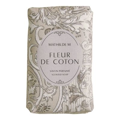 Savons - Savon parfumé Cachemire Exquis - Fleur de Coton - MATHILDE M.