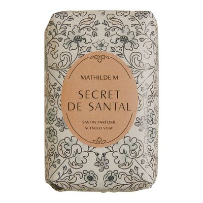 Savons - Savon parfumé Cachemire Exquis - Secret de Santal - MATHILDE M.