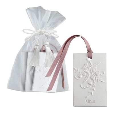 Scents - Bag of 3 Petits Mots scented decorations - Fleur de Thé - MATHILDE M.