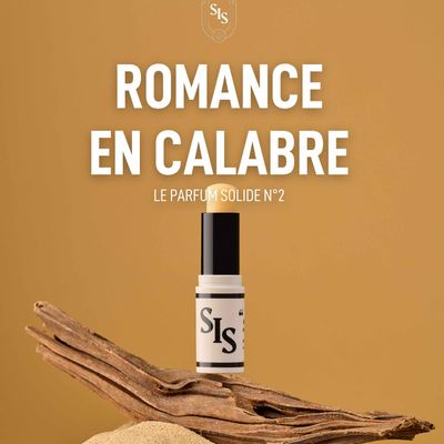 Fragrance for women & men - ROMANCE EN CALABRE, LE PARFUM SOLIDE N°2 - SIS FRAGRANCES