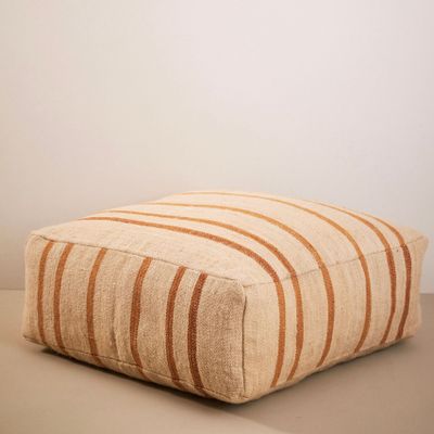 Cushions - Vintage handwoven pouf - unique pieces - STUDIO AUGUSTIN