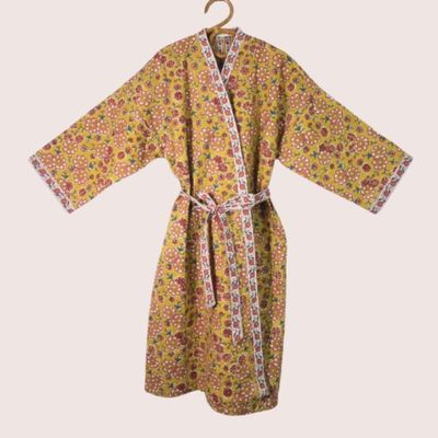 Apparel - Dalia quilted Kimono - JAMINI BY USHA BORA