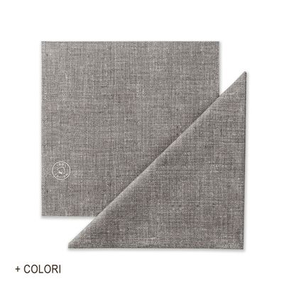 Serviettes - 20 serviettes jetables écologiques 100% coton - ZANI SERAFINO - MEMENTO