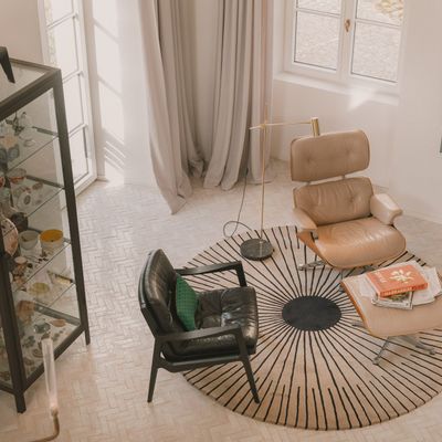 Tapis contemporains - Rays Greige - Verner Panton - DESIGNERCARPETS DRECHSLE