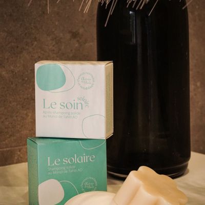 Soins cheveux - LE SOLAIRE Shampoing solide conditionneur - AUTOUR DU BAIN