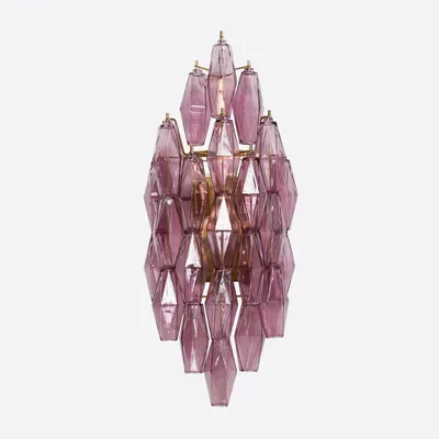 Wall lamps - Lilac Modena Wall Light - PURE WHITE LINES EUROPE
