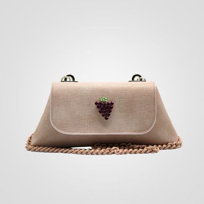 Sacs et cabas - Baby Winery - Sac bandoulière artisanal avec broderie faite main - CORDINI RITA BY ILARIA RICCI