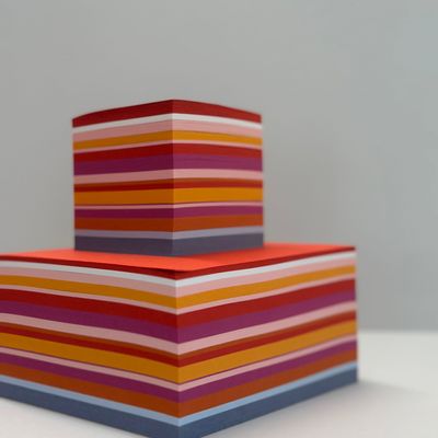 Cadeaux - Gmund Cube Stripes Happiness - GMUND PAPER