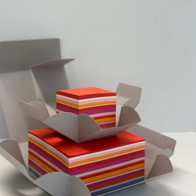 Gifts - Gmund Cube Stripes Happiness - GMUND PAPER