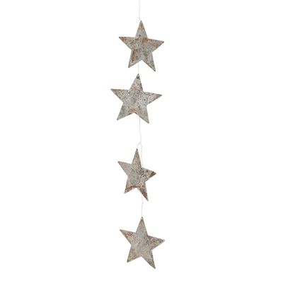 Decorative objects - RAIN OF STARS garland - BLANC D'IVOIRE