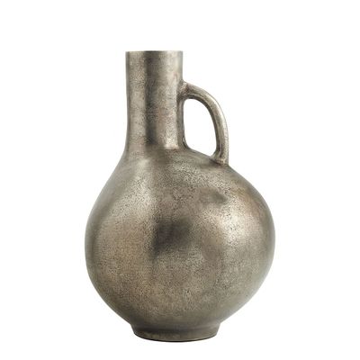 Objets de décoration - Bouteille décorative ONDINE - Petit modèle - ø 19 x 18 x 25,5 cm - BLANC D'IVOIRE