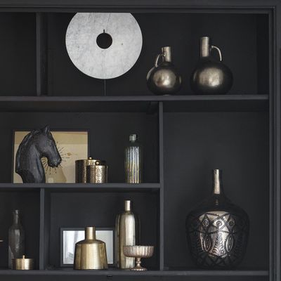 Decorative objects - ONDINE decorative bottle - Small model - ø 19 x 18 x 25.5 cm - BLANC D'IVOIRE