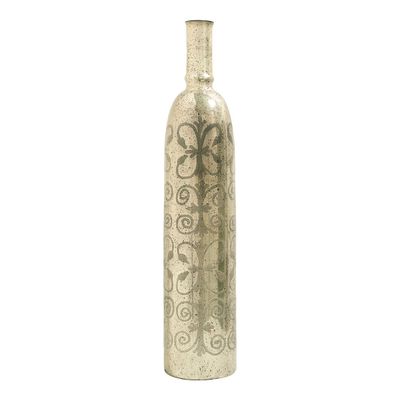 Objets de décoration - Bouteille décorative SOLINE - Moyen modèle - BLANC D'IVOIRE
