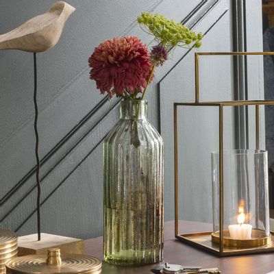 Vases - Frosted Glass Vase - Moss - BLANC D'IVOIRE