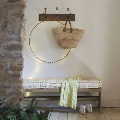 Decorative objects - HELIOS light circle - Medium model - - ø 90 cm - BLANC D'IVOIRE