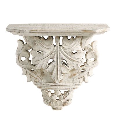 Decorative objects - APOLLINE wall shelf - BLANC D'IVOIRE