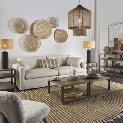 Affiches - Décoration murale TEMON - Grand modèle - BLANC D'IVOIRE