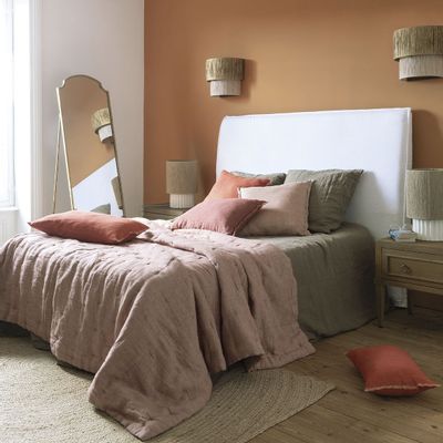 Mirrors - MARGAUX psyche mirror in aged gold metal - 50 x 170 cm - BLANC D'IVOIRE