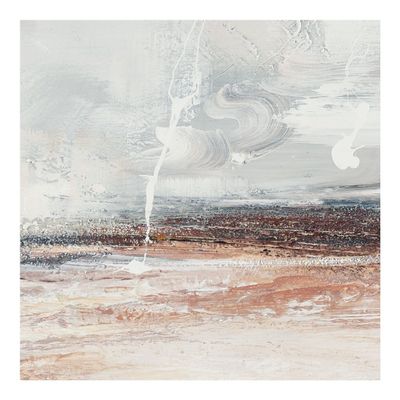 Paintings - GENTLE MISTS Painting - BLANC D'IVOIRE