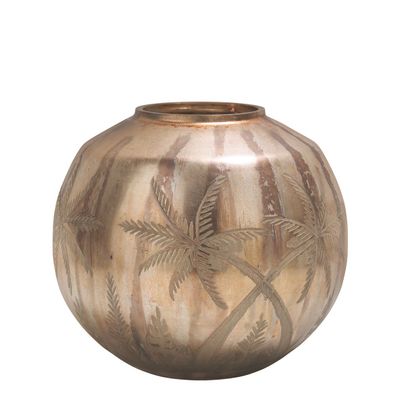 Vases - Vase Mirage boule rose doré mat - BLANC D'IVOIRE