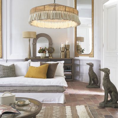 Candlesticks and candle holders - COMETE tealight holder - H. 59 cm - BLANC D'IVOIRE