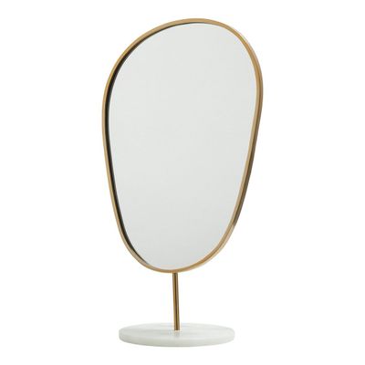 Mirrors - Freestanding Marble Mirror - BLANC D'IVOIRE