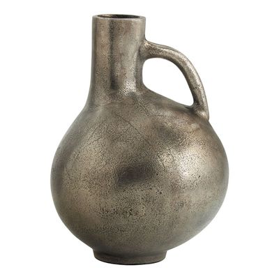 Objets de décoration - Bouteille décorative ONDINE - Grand modèle - ø 23 x 22 x 33 cm - BLANC D'IVOIRE