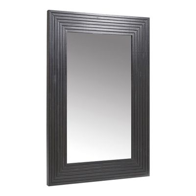 Miroirs - Miroir MARIELLA noir - BLANC D'IVOIRE