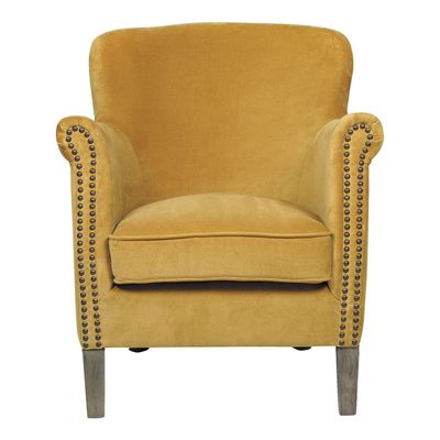 Armchairs - CLAUDE armchair saffron - BLANC D'IVOIRE