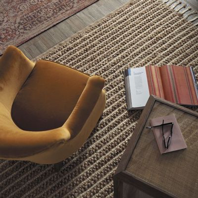 Armchairs - CLAUDE armchair saffron - BLANC D'IVOIRE