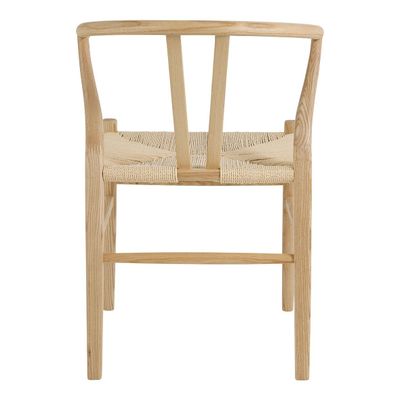 Chaises - Chaise NJORD - Bois blond - BLANC D'IVOIRE