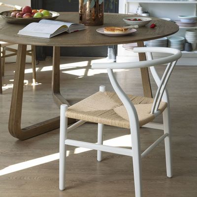 Chairs - NJORD chair - White ash - BLANC D'IVOIRE