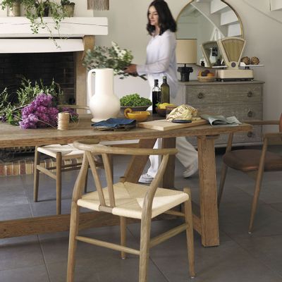 Chaises - Chaise NJORD - Naturel - BLANC D'IVOIRE