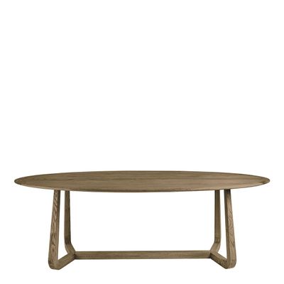 Other tables - MAXINE table - Small model - 200 x 100 x 76 cm - BLANC D'IVOIRE