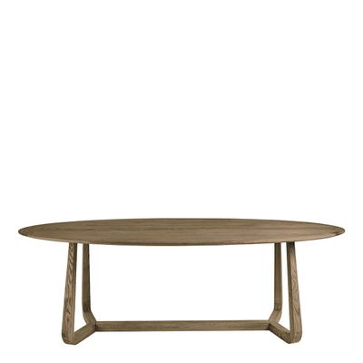 Other tables - MAXINE table - Large model - 280 x 110 x 76 cm - BLANC D'IVOIRE