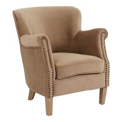 Armchairs - CLAUDE cinnamon armchair - BLANC D'IVOIRE