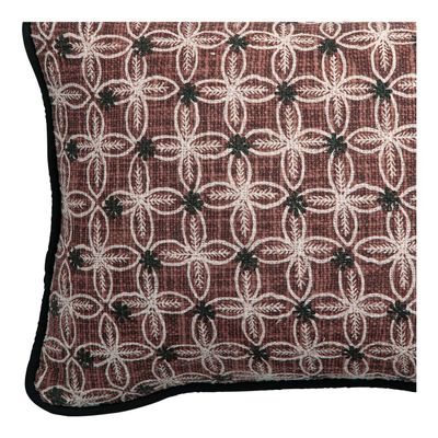 Coussins textile - Housse de coussin CHANDRA - Rose - 50 x 50 cm - BLANC D'IVOIRE