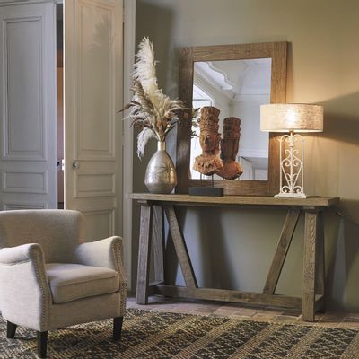 Fauteuils - Fauteuil CLAUDE beige - BLANC D'IVOIRE