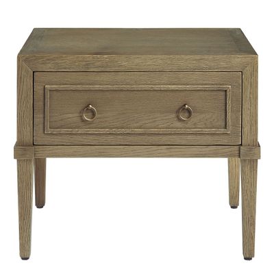 Night tables - ARIANNE bedside table - BLANC D'IVOIRE
