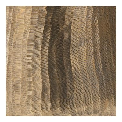 Baskets - Set of Patio aged brass planters - BLANC D'IVOIRE