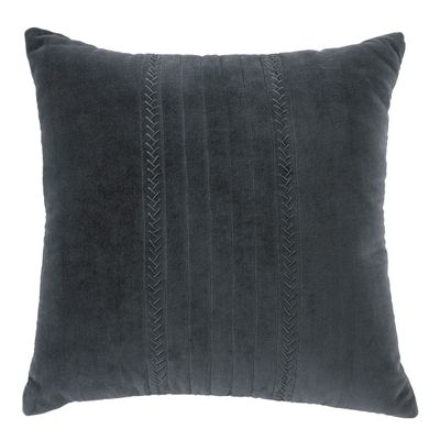 Cushions - CLAIRE cushion indigo - BLANC D'IVOIRE