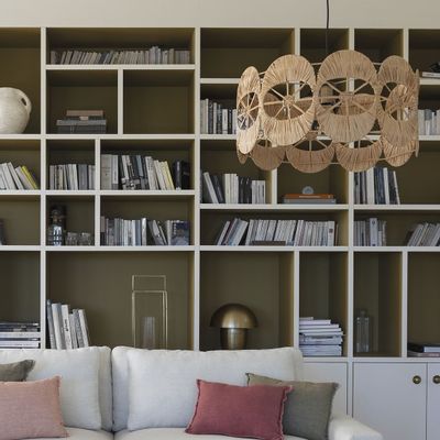 Suspensions - Suspension BAILA en raphia - ø 60 cm - BLANC D'IVOIRE