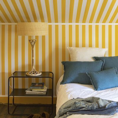 Table lamps - SALOME rattan lamp base - BLANC D'IVOIRE