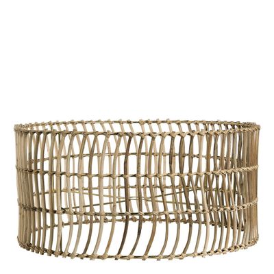Blinds - ROMANE rattan lampshade - ? 60cm - BLANC D'IVOIRE