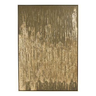 Tableaux - Tableau GOLD - 100 x 145 cm - BLANC D'IVOIRE
