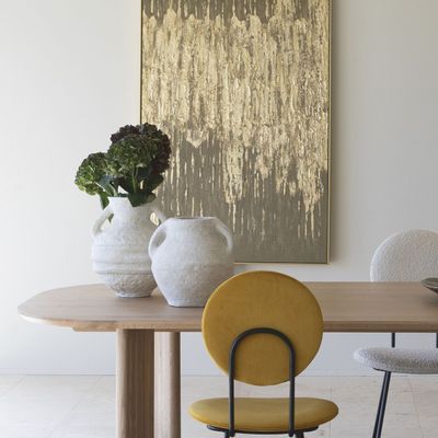 Tableaux - Tableau GOLD - 100 x 145 cm - BLANC D'IVOIRE